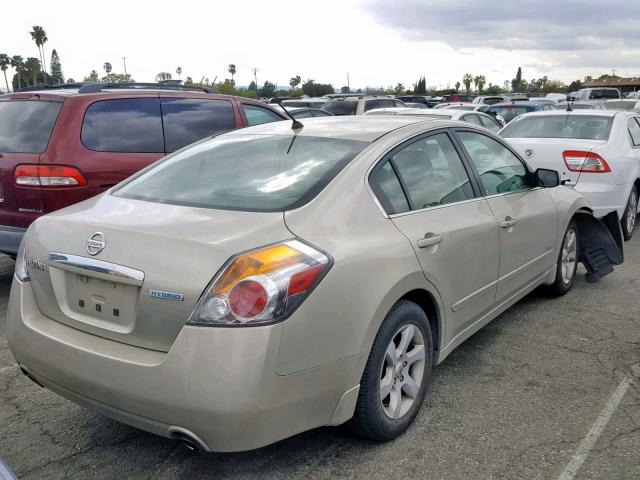 1N4CL21E59C164968 - 2009 NISSAN ALTIMA HYB TAN photo 4