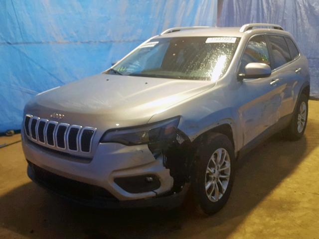 1C4PJMLB0KD199174 - 2019 JEEP CHEROKEE L GRAY photo 2