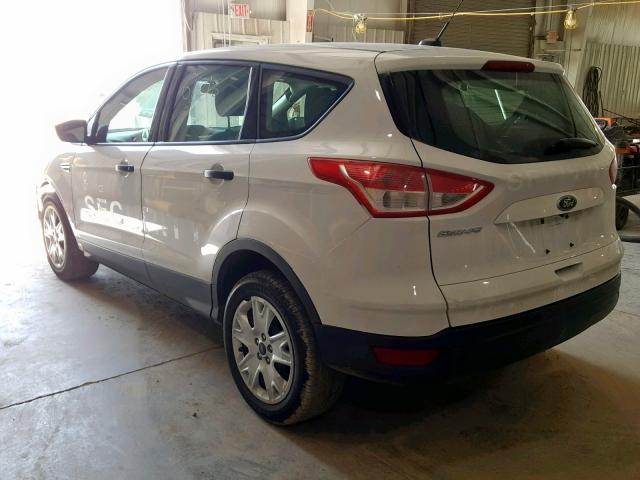 1FMCU0F7XGUA38906 - 2016 FORD ESCAPE S WHITE photo 3