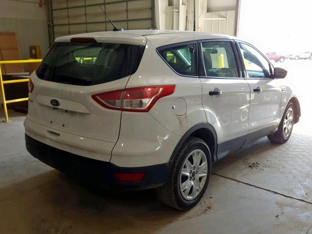 1FMCU0F7XGUA38906 - 2016 FORD ESCAPE S WHITE photo 4