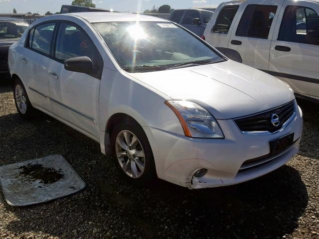 3N1AB6AP3AL693554 - 2010 NISSAN SENTRA 2.0 WHITE photo 1