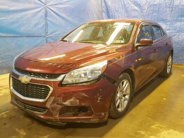 1G11C5SL6FF283700 - 2015 CHEVROLET MALIBU 1LT 栗色 照片 2