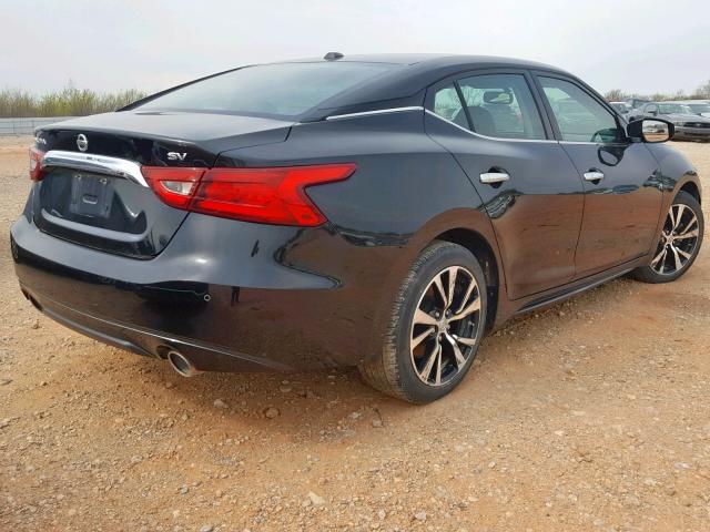 1N4AA6AP3HC447146 - 2017 NISSAN MAXIMA 3.5 BLACK photo 4