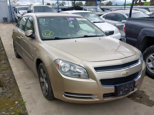 1G1ZJ57B18F280151 - 2008 CHEVROLET MALIBU 2LT GOLD photo 1