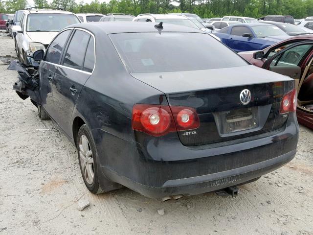 3VWRL71K99M148906 - 2009 VOLKSWAGEN JETTA TDI BLACK photo 3