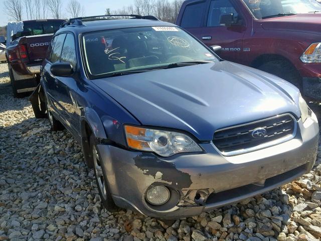 4S4BP61C967360606 - 2006 SUBARU LEGACY OUT BLUE photo 1