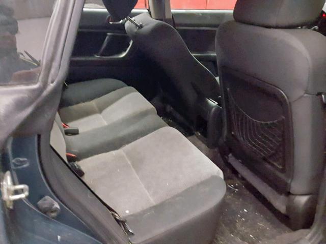 4S4BP61C967360606 - 2006 SUBARU LEGACY OUT BLUE photo 6