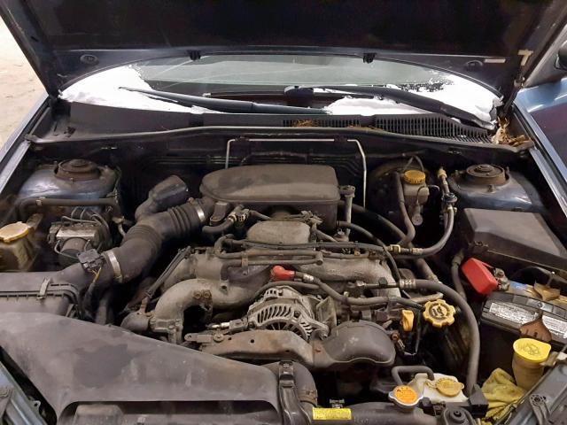 4S4BP61C967360606 - 2006 SUBARU LEGACY OUT BLUE photo 7