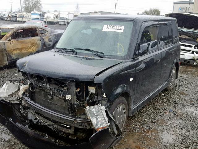 JTLKT324764114018 - 2006 TOYOTA SCION XB 黑色 照片 2