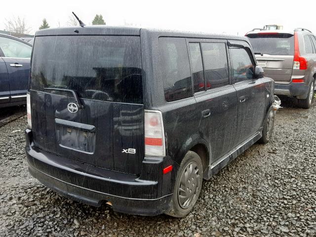 JTLKT324764114018 - 2006 TOYOTA SCION XB 黑色 照片 4