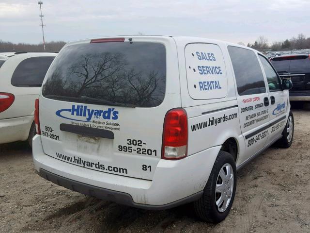 1GBDV13L26D202553 - 2006 CHEVROLET UPLANDER I Ağ foto 4