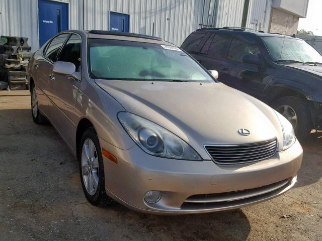 JTHBA30G855069998 - 2005 LEXUS ES 330 TAN photo 1