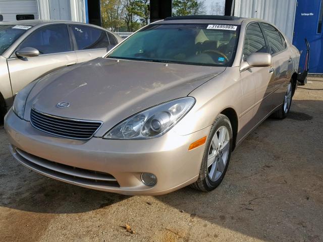 JTHBA30G855069998 - 2005 LEXUS ES 330 TAN photo 2