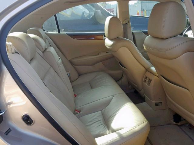 JTHBA30G855069998 - 2005 LEXUS ES 330 TAN photo 6