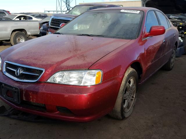 19UUA5660YA048094 - 2000 ACURA 3.2TL RED photo 2