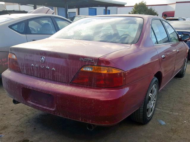 19UUA5660YA048094 - 2000 ACURA 3.2TL RED photo 4