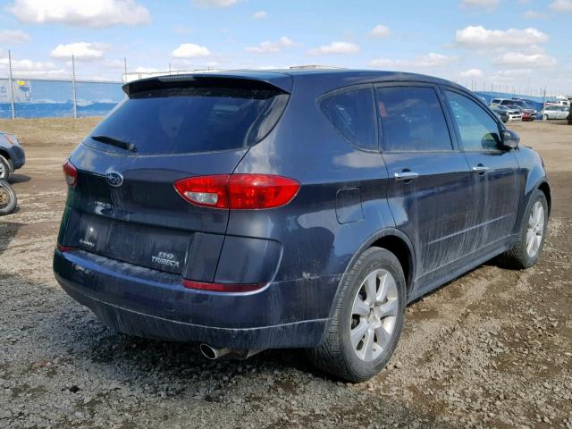 4S4WX82D174412141 - 2007 SUBARU B9 TRIBECA GRAY photo 4