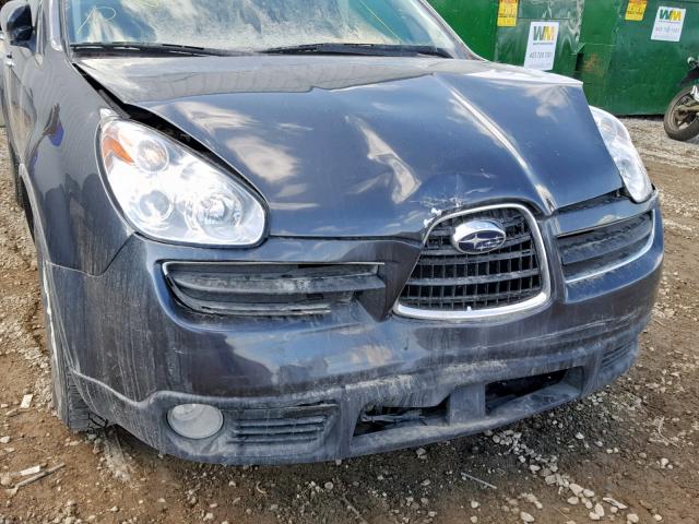 4S4WX82D174412141 - 2007 SUBARU B9 TRIBECA GRAY photo 9