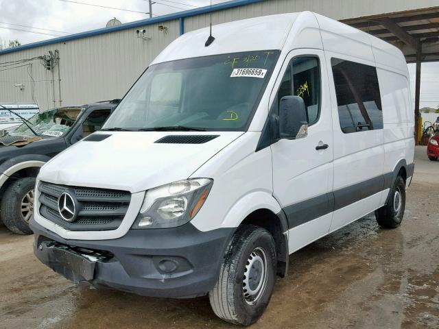 WD4PE7CD0HP549455 - 2017 MERCEDES-BENZ SPRINTER 2 WHITE photo 2