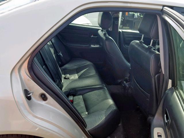 JTHBD192240088447 - 2004 LEXUS IS 300 TAN photo 6