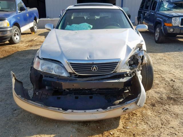 JH4KA9644VC014881 - 1997 ACURA 3.5RL SILVER photo 9