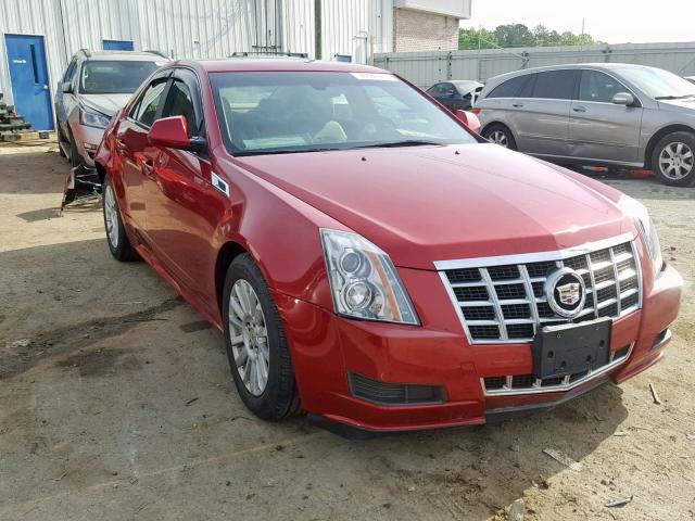 1G6DG5E56D0125043 - 2013 CADILLAC CTS LUXURY RED photo 1