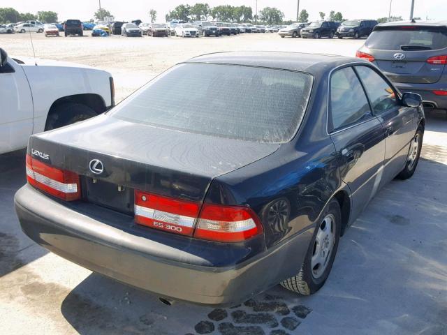 JT8BF28G5Y5074970 - 2000 LEXUS ES 300 BLACK photo 4