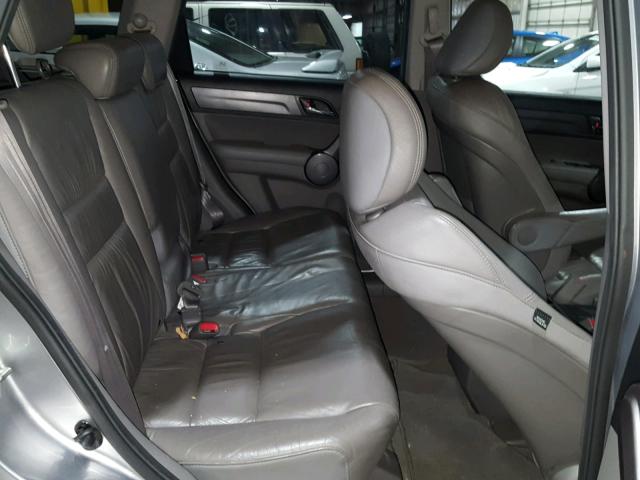 JHLRE48778C042633 - 2008 HONDA CR-V EXL SILVER photo 6