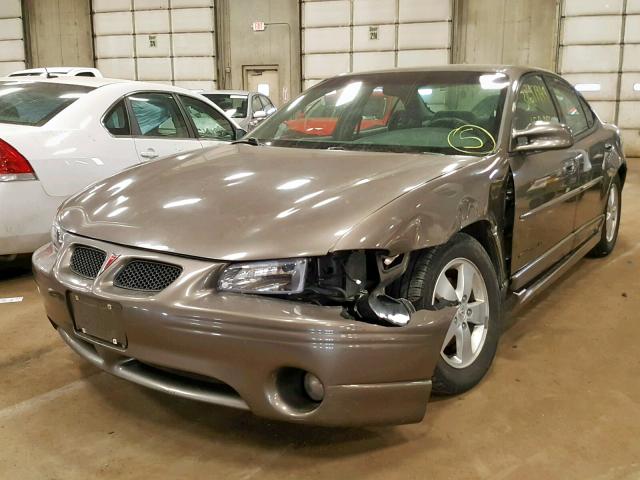 1G2WP52K1XF352033 - 1999 PONTIAC GRAND PRIX 棕色 照片 2