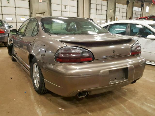 1G2WP52K1XF352033 - 1999 PONTIAC GRAND PRIX 棕色 照片 3