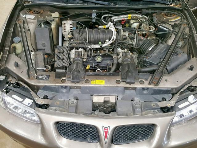 1G2WP52K1XF352033 - 1999 PONTIAC GRAND PRIX 棕色 照片 7