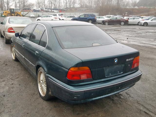 WBADE632XVBW55388 - 1997 BMW 540 GREEN photo 3