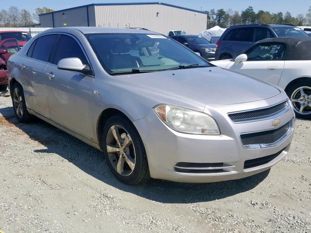 1G1ZJ57B28F193049 - 2008 CHEVROLET MALIBU 2LT SILVER photo 1