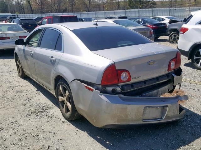 1G1ZJ57B28F193049 - 2008 CHEVROLET MALIBU 2LT SILVER photo 3