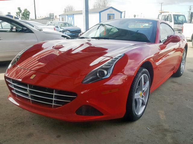 ZFF77XJA1G0216400 - 2016 FERRARI CALIFORNIA RED photo 2