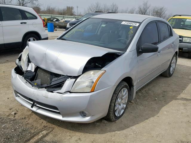 3N1AB6AP2BL651975 - 2011 NISSAN SENTRA 2.0 SILVER photo 2