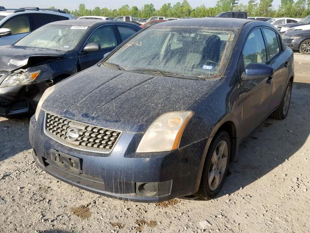 3N1AB61E97L609888 - 2007 NISSAN SENTRA 2.0 BLUE photo 2