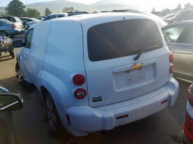 3GCDA85D18S600006 - 2008 CHEVROLET HHR PANEL WHITE photo 3