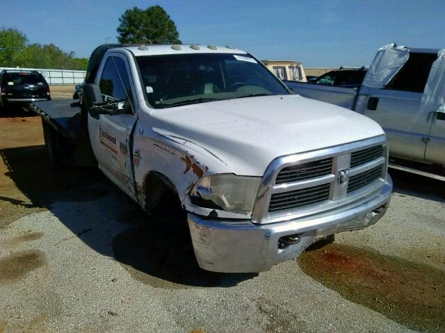 3D6WF4ELXBG541729 - 2011 DODGE RAM 3500 S WHITE photo 1