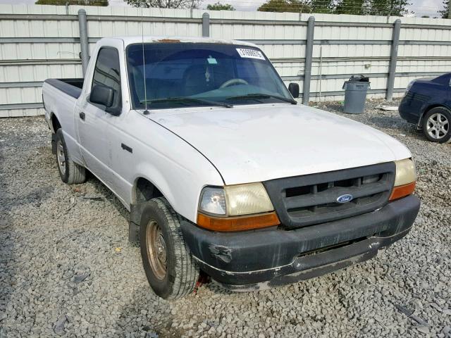 1FTYR10C4XPB71232 - 1999 FORD RANGER WHITE photo 1