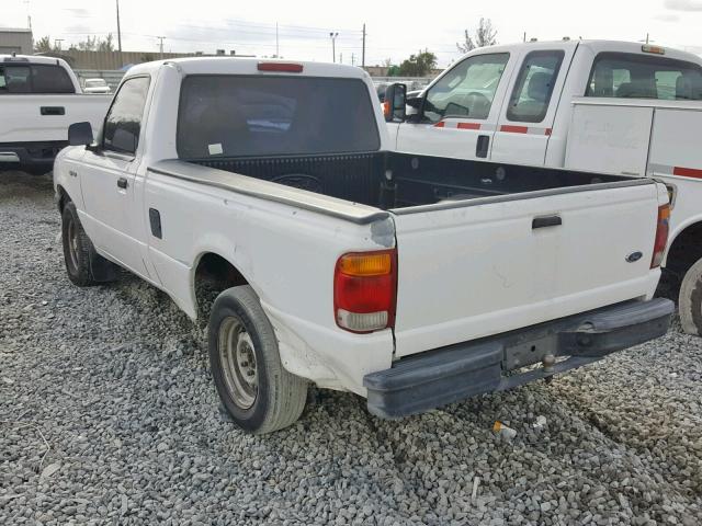 1FTYR10C4XPB71232 - 1999 FORD RANGER WHITE photo 3