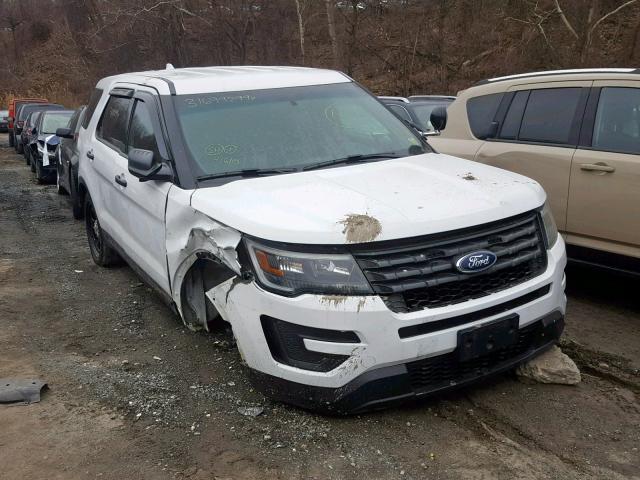 1FM5K8AR9GGD05909 - 2016 FORD EXPLORER P WHITE photo 1