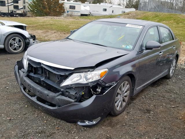 4T1BK3DB0BU433292 - 2011 TOYOTA AVALON BAS GRAY photo 2