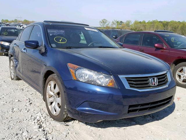 1HGCP2F82AA028008 - 2010 HONDA ACCORD EXL BLUE photo 1