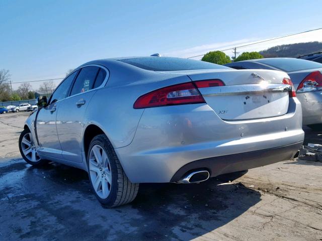 SAJWA05B09HR04805 - 2009 JAGUAR XF LUXURY SILVER photo 3