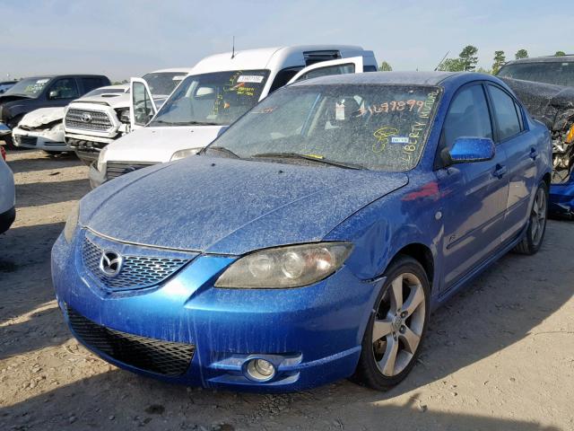 JM1BK323161506418 - 2006 MAZDA 3 S BLUE photo 2