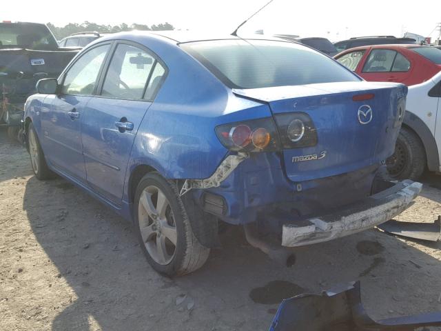 JM1BK323161506418 - 2006 MAZDA 3 S BLUE photo 3