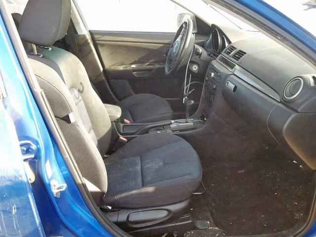 JM1BK323161506418 - 2006 MAZDA 3 S BLUE photo 5