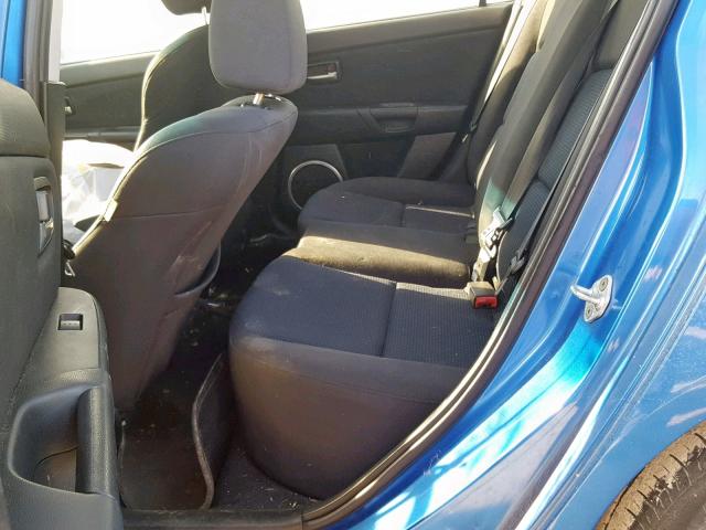 JM1BK323161506418 - 2006 MAZDA 3 S BLUE photo 6