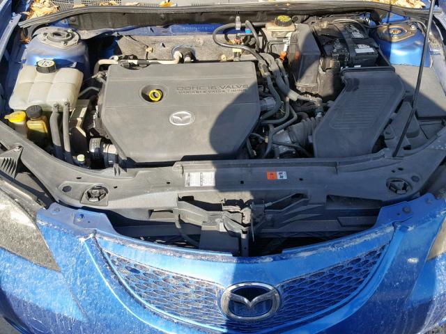 JM1BK323161506418 - 2006 MAZDA 3 S BLUE photo 7